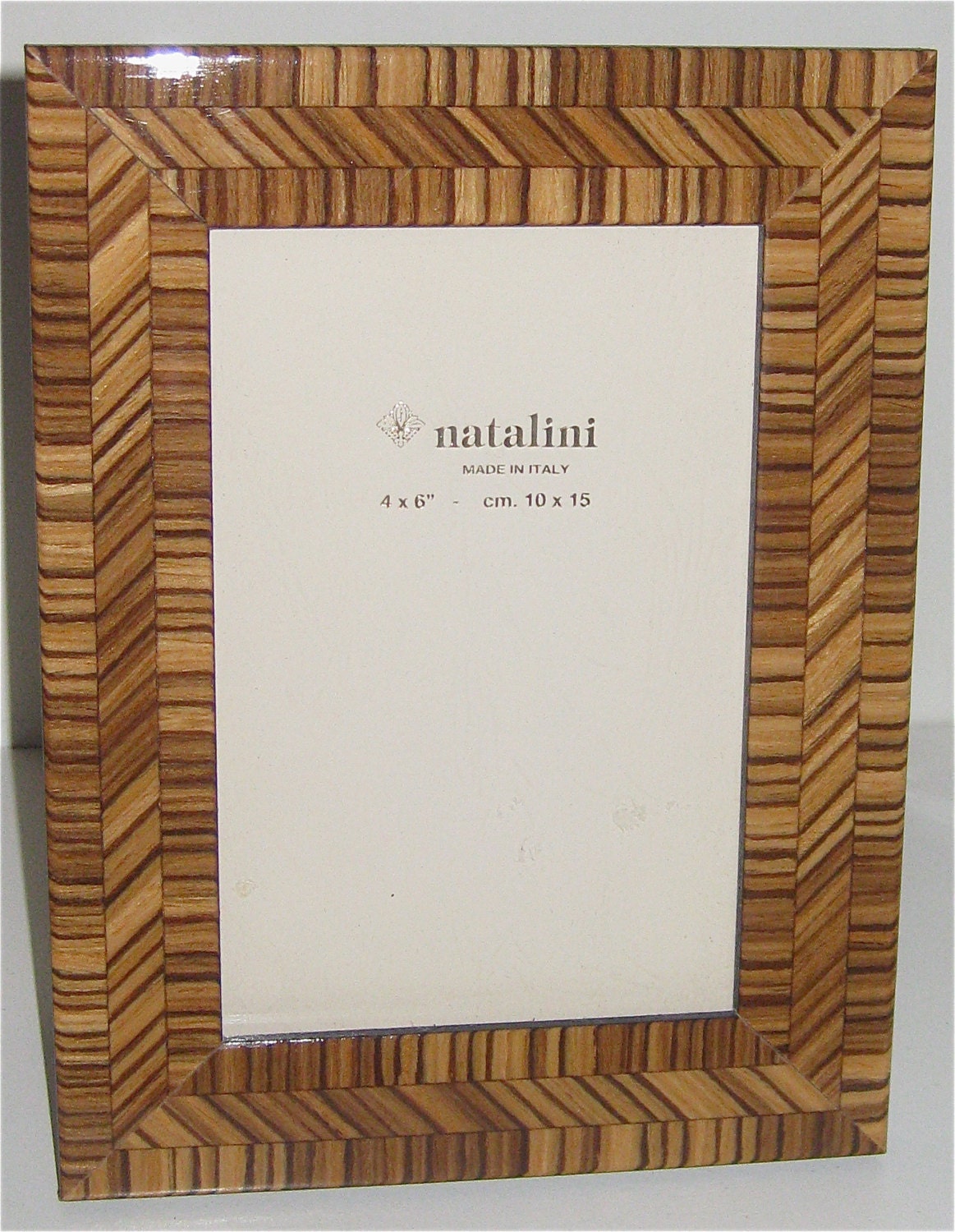Natalini Picture Frame/ Made in Italy/ Marquetry Haute Juice