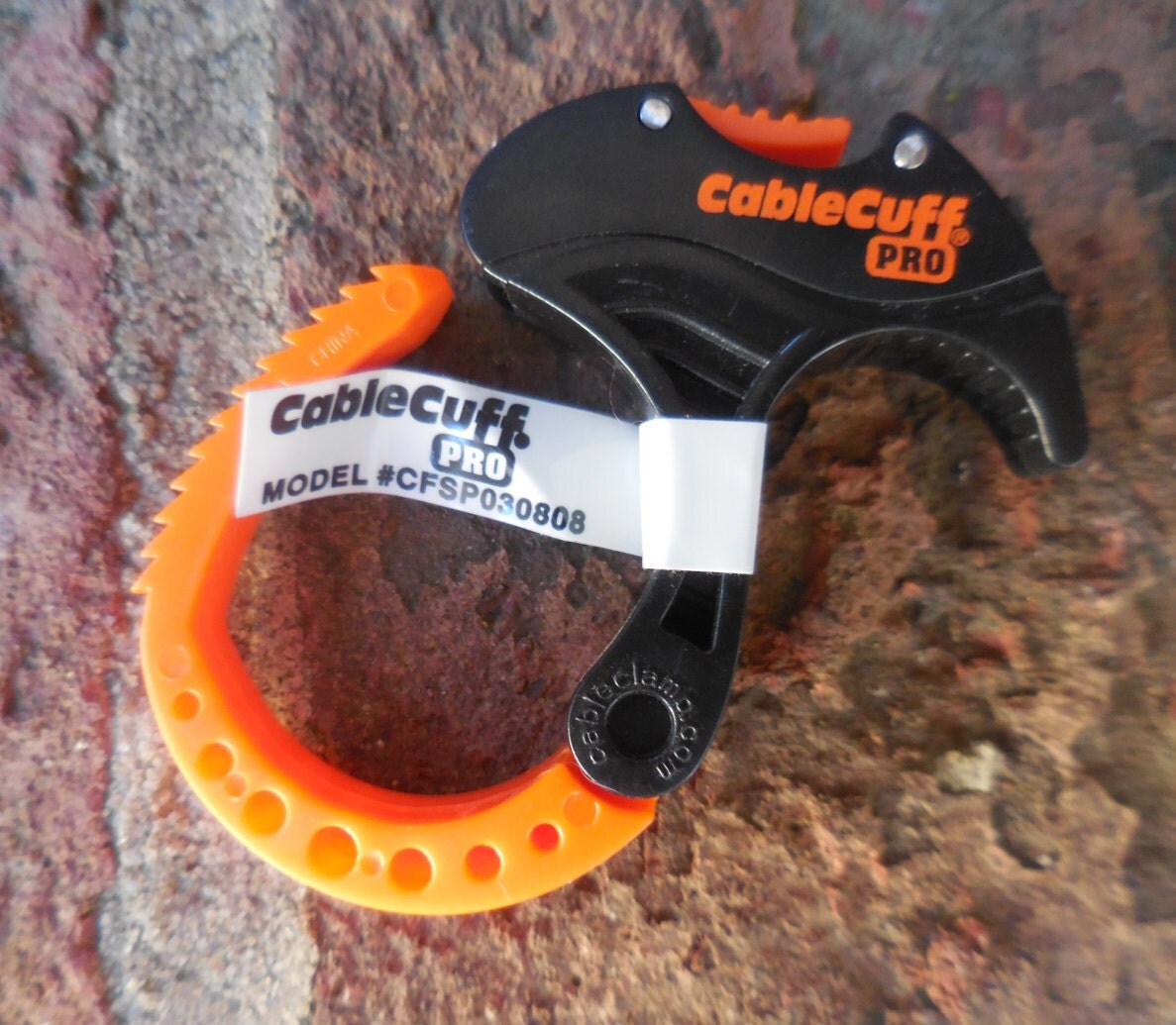SMALL CABLE Cuff PRO 2ct cfsp030808 Reusable Adjustable