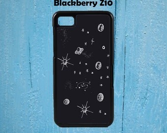 Cute Planets And Stars Phone Case Blackberry Z10 case Z10 Phone Case Z10 BlackBerry z10 Phone Case Tumblr Case