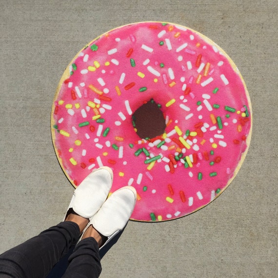 items similar to donut floor mat on etsy items similar to donut floor mat on etsy