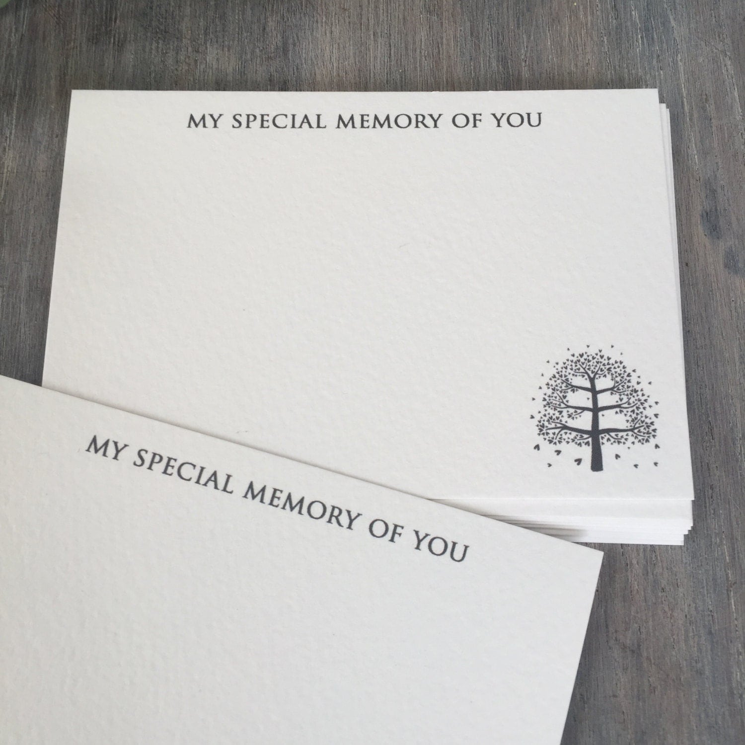 10 Funeral Remembrance Cards Celebration of Life by AngelAndDove