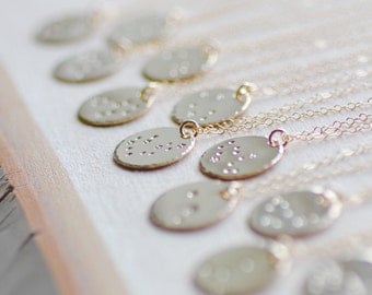 Constellation Necklace, LEO Necklace, Zodiac Necklace, Friendship Necklace, Leo Sign Necklace, Star Sign, July Birthday Gift Gold Fill