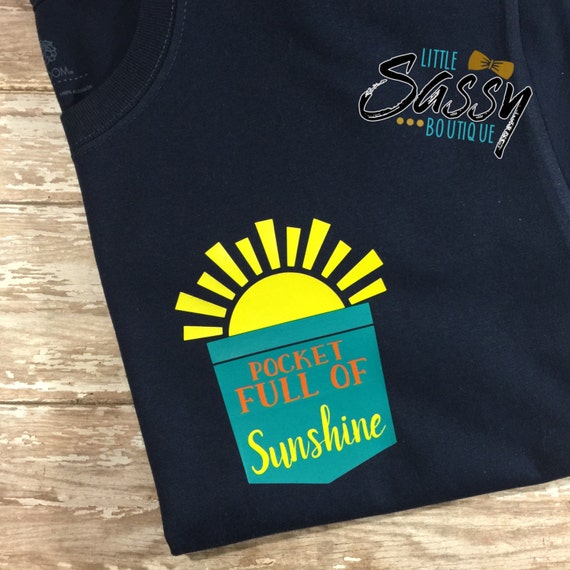 Pocket Full of Sunshine Tee by LittleSassyBoutique7 on Etsy