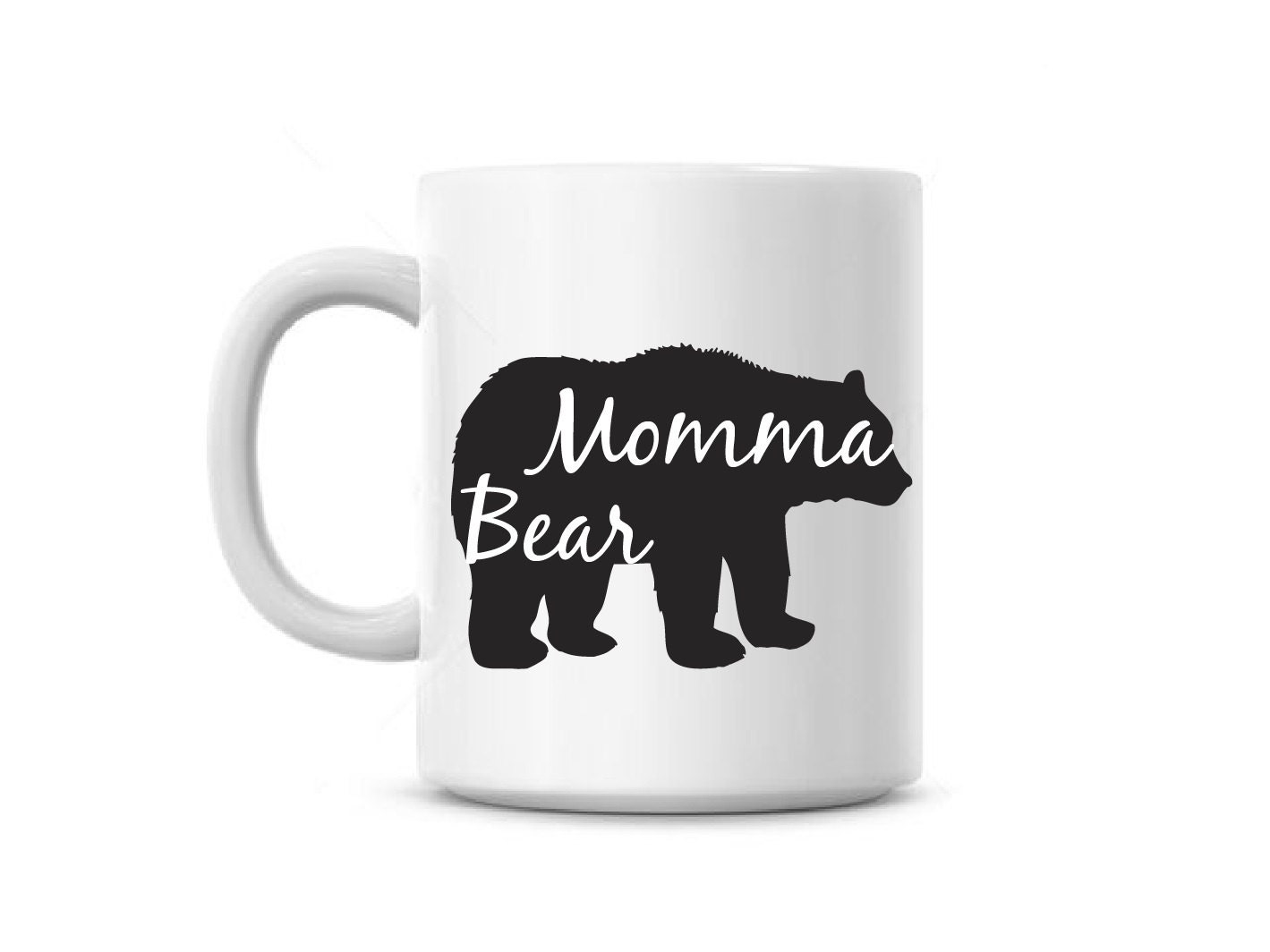 Coffee Mug cup Momma Bear Custom Name Mother's Day mom