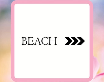 beach stencil etsy