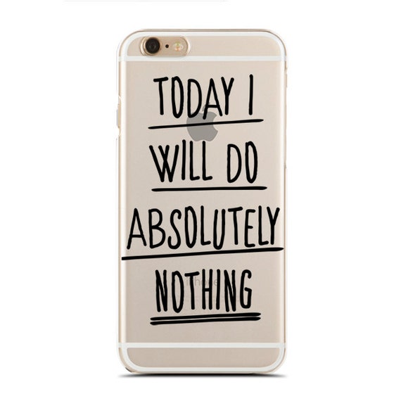 Items similar to Today I will do absolutely nothing Super Slim
