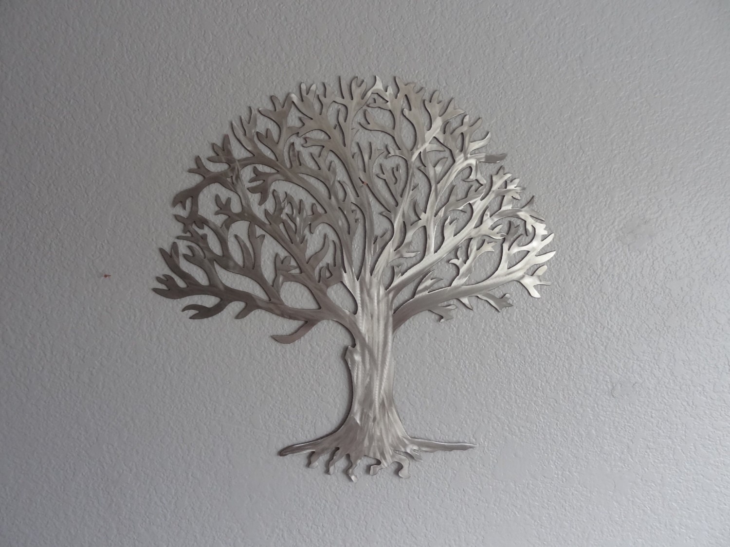 Metal treeStainless steel tree wall art wall by GarrettsMetalArt