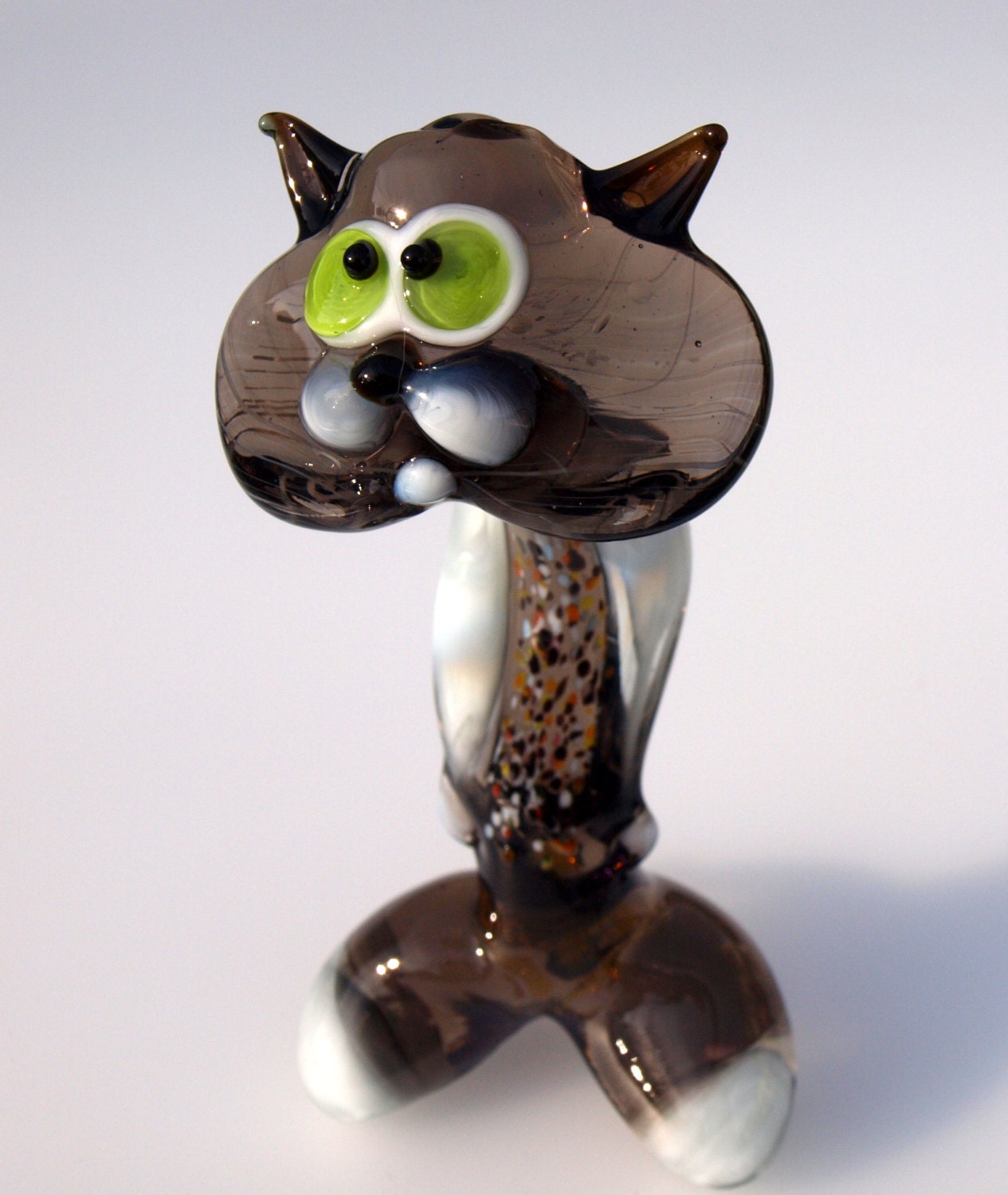 whimsical cat figurines