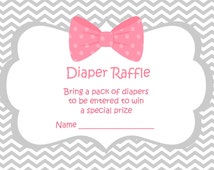 unique diaper raffle ticket related items etsy