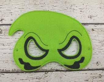 Oogie Children's Felt Mask - Costume - Theater - Dress Up - Halloween - Face Mask - Pretend Play - Party Favor