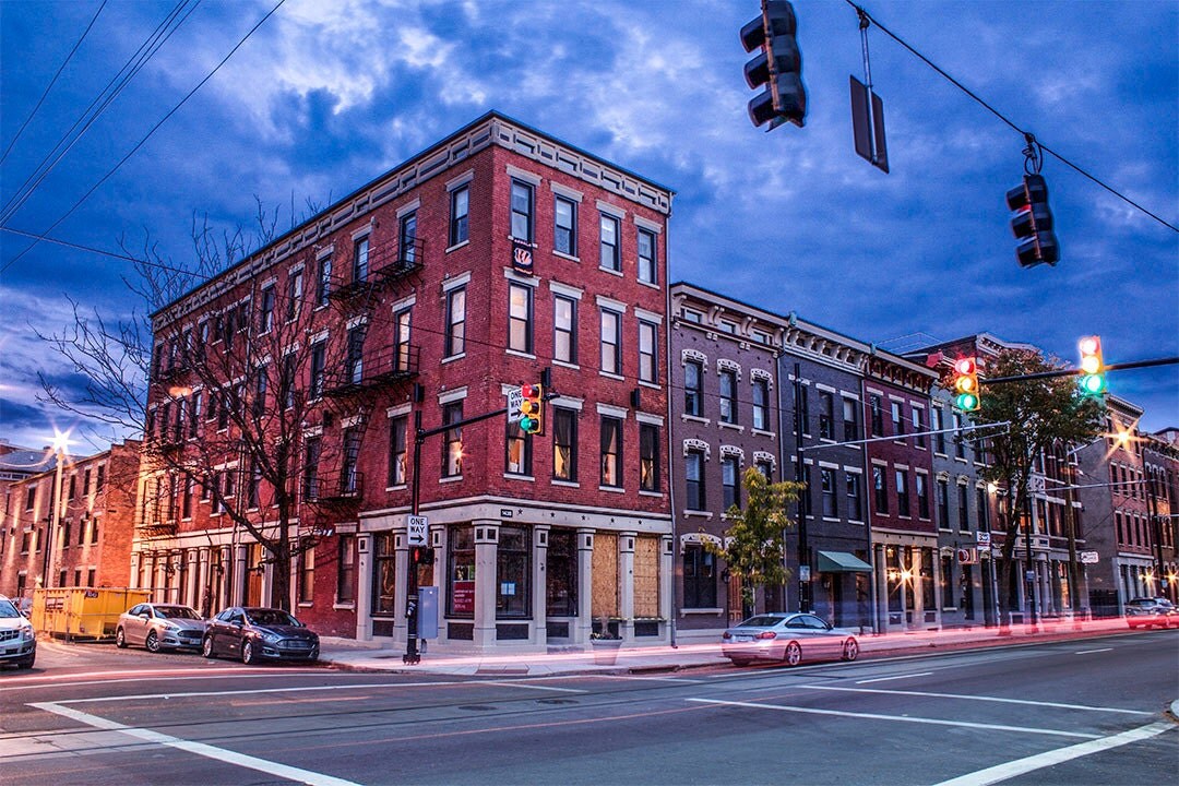 Cincinnati architecture photography Over the Rhine urban