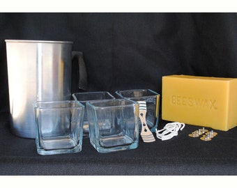 Beeswax Candle Kit, Cool Gift, DIY, Non-toxic candles, beekeeping, Christmas Gift, Beekeeper Gift, gifts for her, gifts for him, crafters