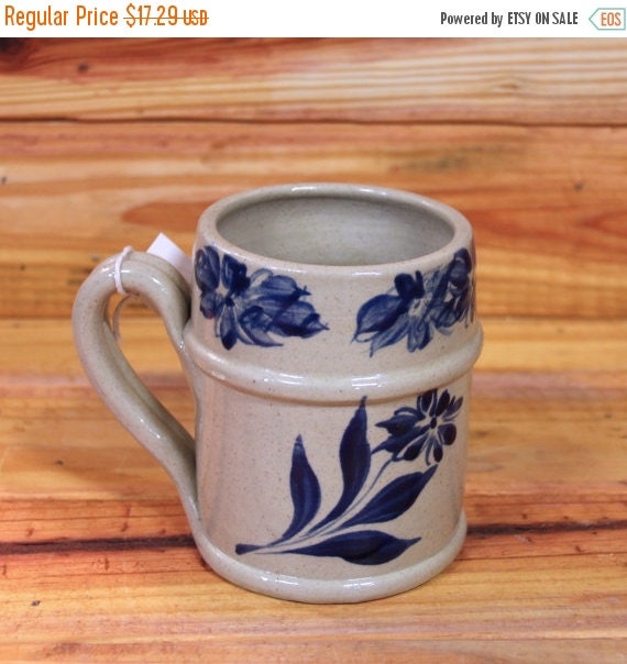 ON SALE Williamsburg Pottery Vintage Mug by ArtMaxAntiques on Etsy