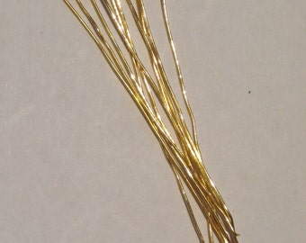 10 Vermeil 2 in Headpins with Ball Head