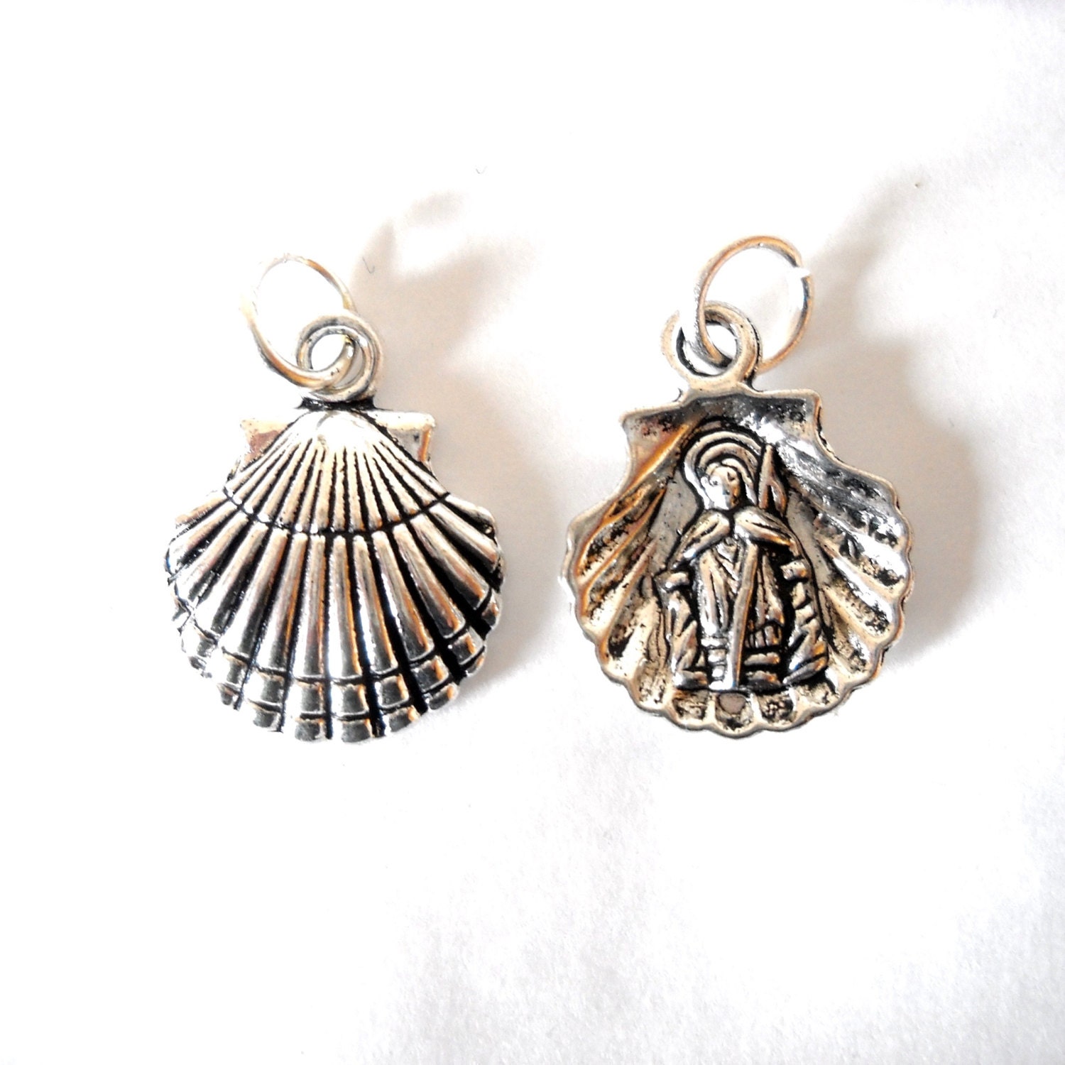 Camino de Santiago Scallop Shell Saint St James Necklace