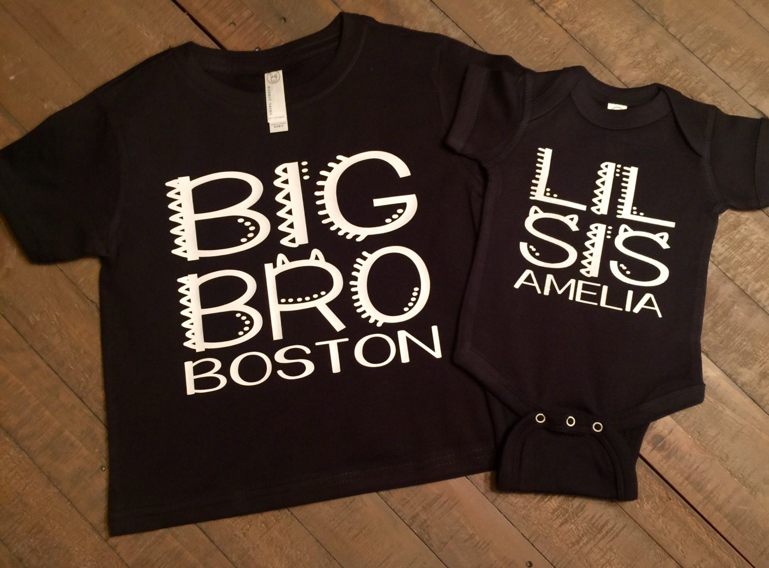 big bro lil sis shirts