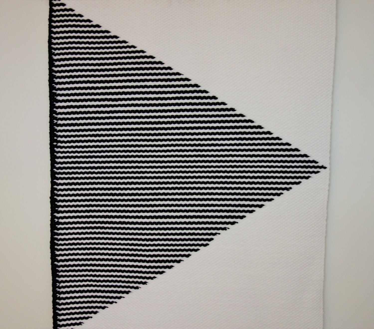 Geometric wall hanging Woven wall hanging Wall by