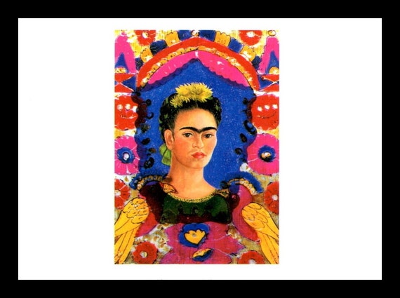 Frida Kahlo Self Portrait The Frame Circa