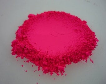 Fluorescent NEON MAGENTA (Pink) Pigment for Indie Nail Polish, Supplies Arts, Crafts, Soap Supplies, Candle