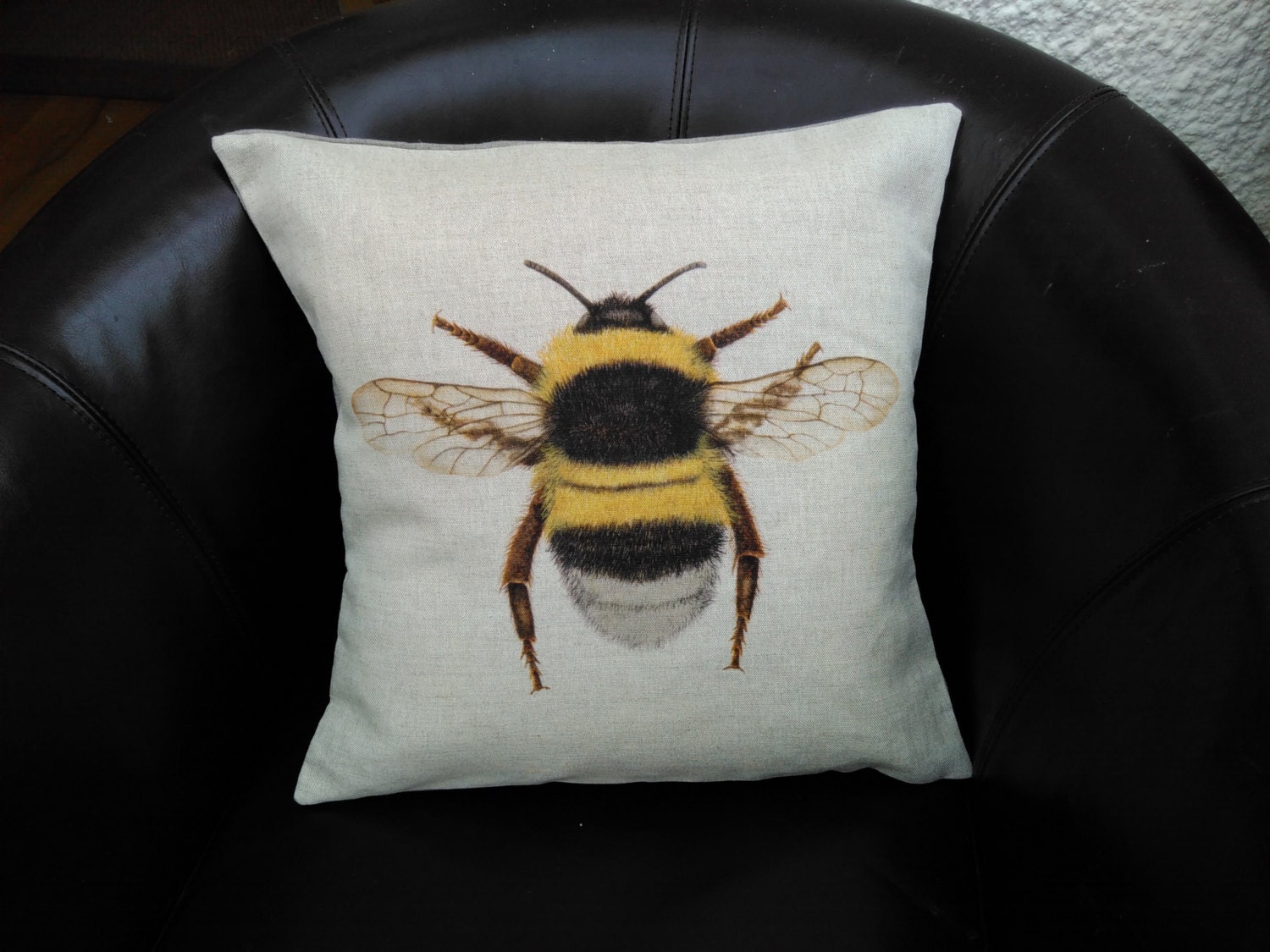 Bumble Bee cushion