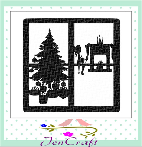 Download Christmas Svg File Children Scene Cutting File by ...