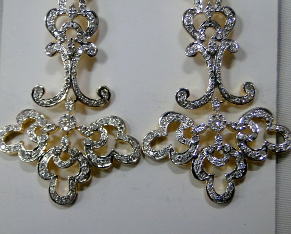 tribalexport - Diamond Earrings 18K Gold Earrings Designer DIAMOND ...
