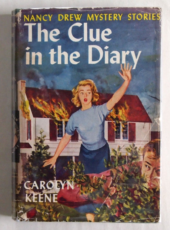 Vintage Nancy Drew Mystery book with original dust jacket: The