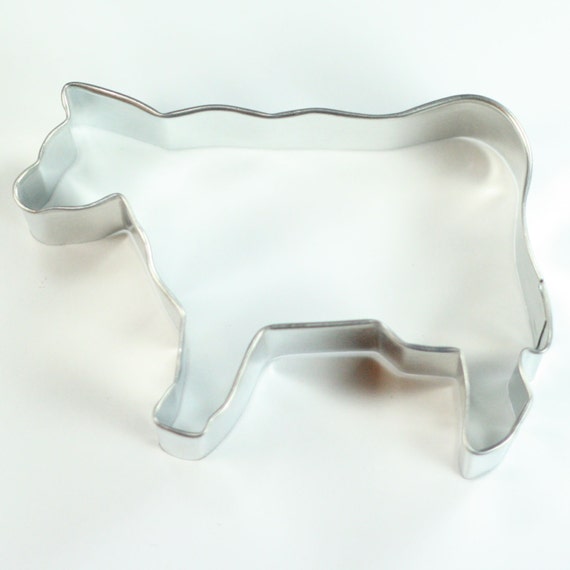 Cow Cookie Cutter Farm Animal 35inx25in By Treatpetite On Etsy