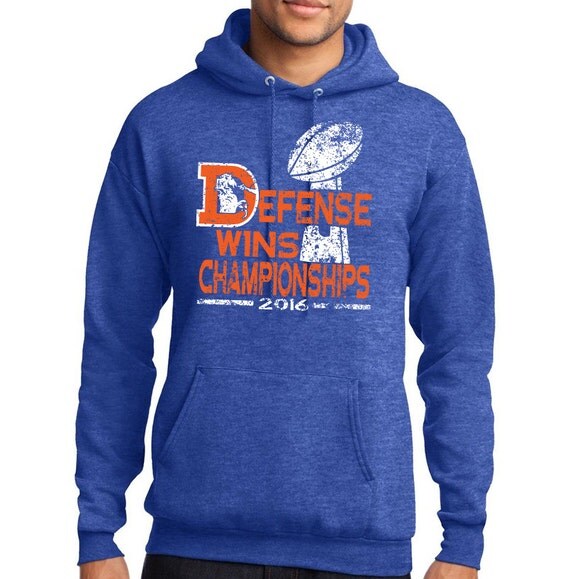 Denver Broncos Defense Wins Championships by WageWarApparelLLC