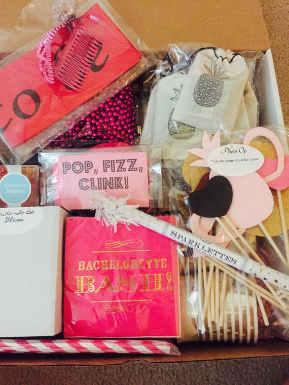 Bachelorette Party Box Bachelorette Party Supplies by MadlyMagic