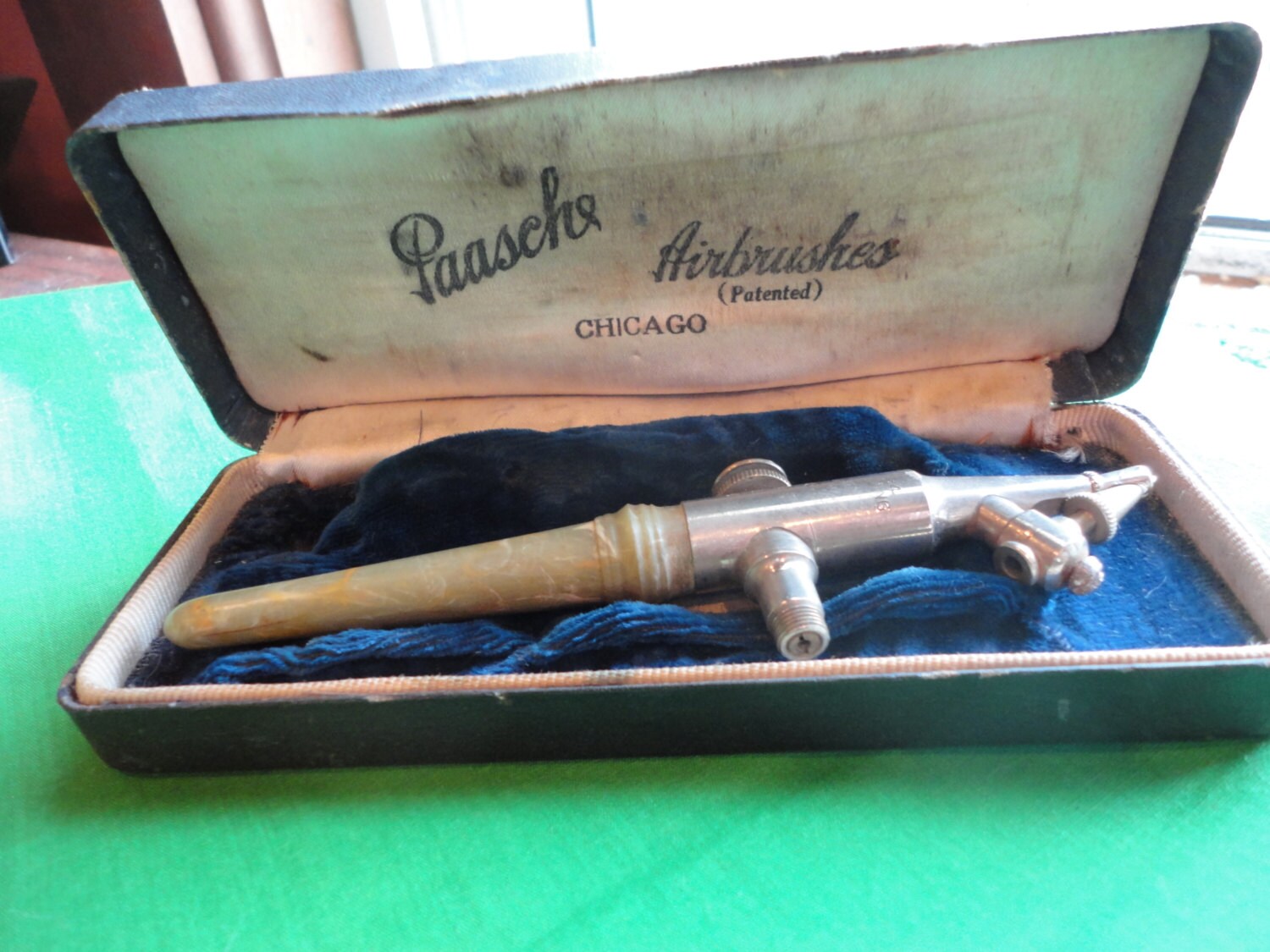 Vintage Paasche AirBrush in Case by PerfectPastCo on Etsy