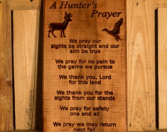 Hunters Prayer 