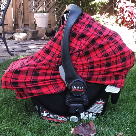 Stretchy Car Seat Cover Baby Car Seat Canopy Multifunctional