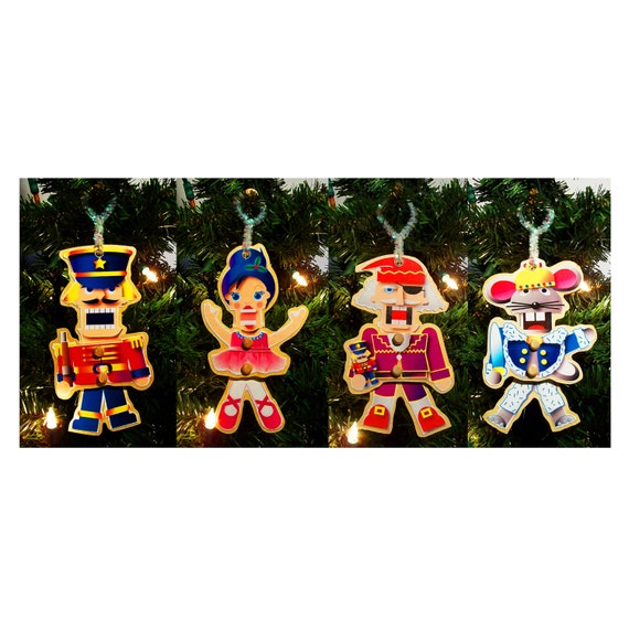 ornaments four nutcracker characters ornaments four nutcracker characters