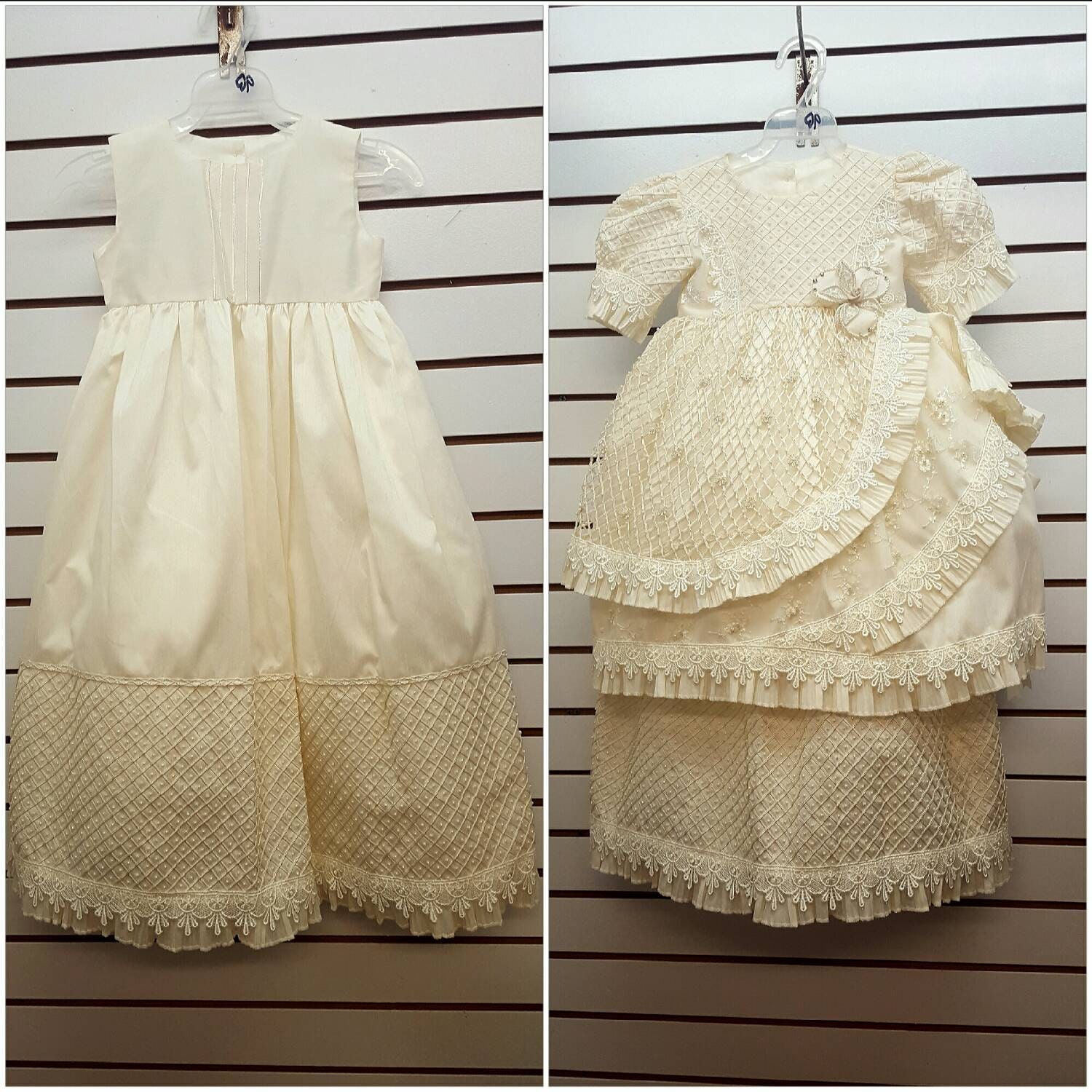 Baptism/Christening Gown Dress Robe Ropon Bautizo Bautismo