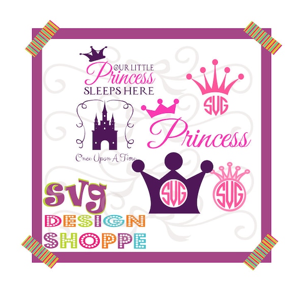 SVG Princess Crown Tiara Disney Princess svg by ...