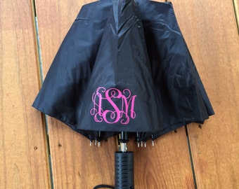 Monogrammed Umbrella - Personalized Umbrella
