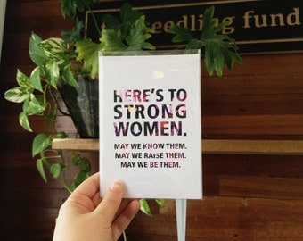 Strong Women Greeting Card