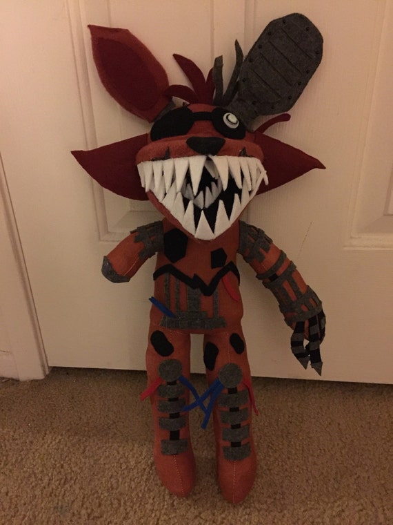 fnaf plushies nightmare foxy