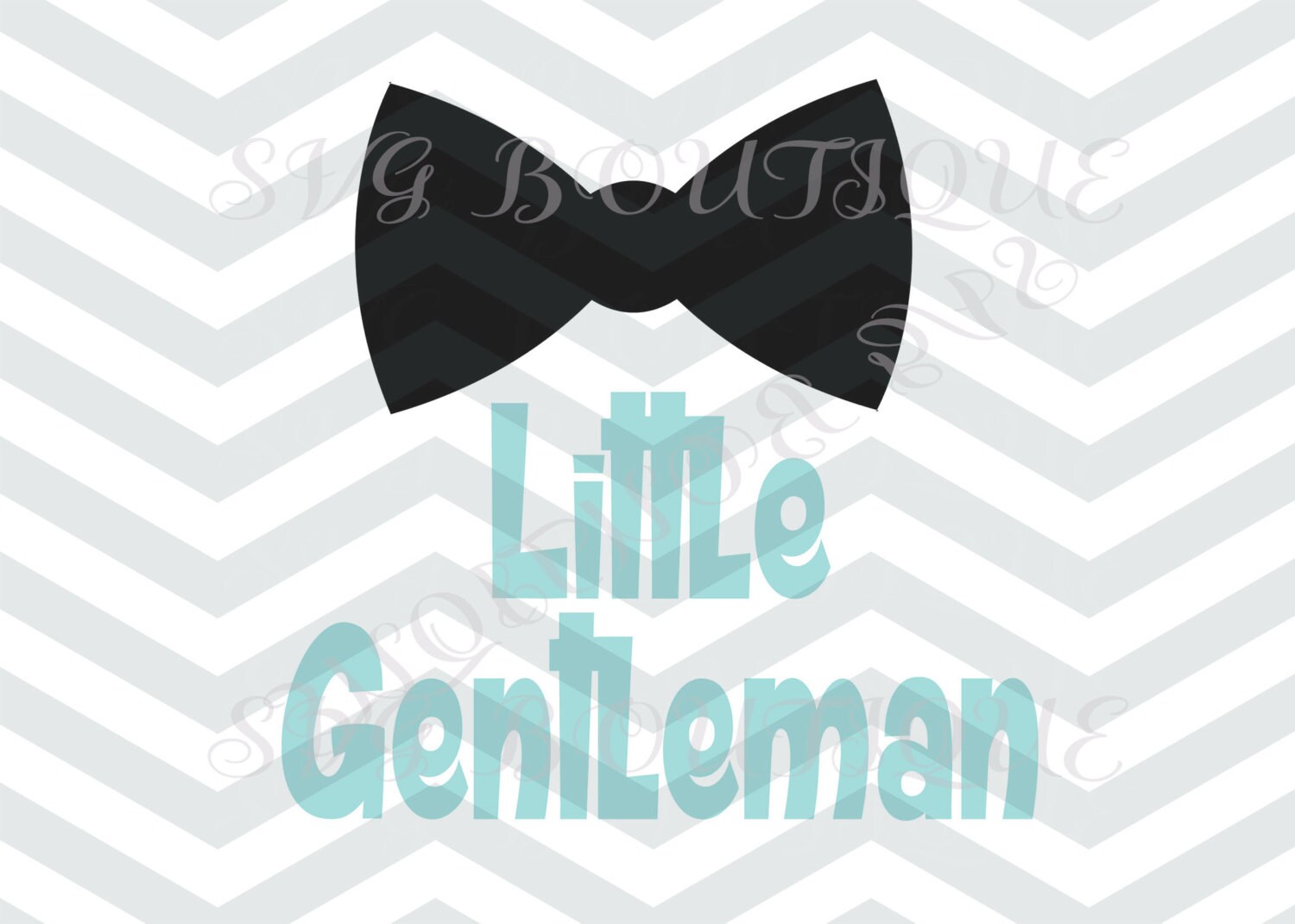 Download LIttle Gentleman Cut File Baby Boy Cut File Bowtie SVG