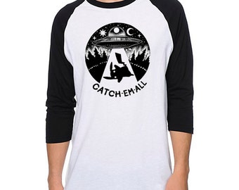 Catch Em All Baseball Tee
