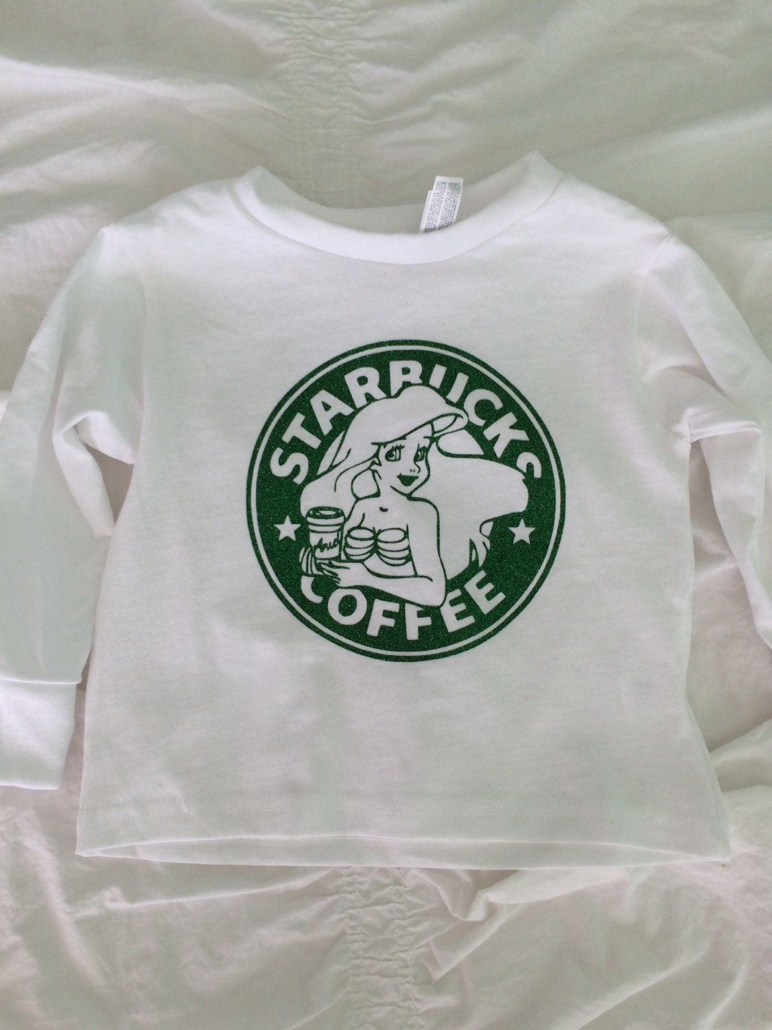 little mermaid starbucks shirt