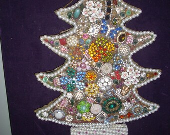 Jewelry Tree on Lighted Board