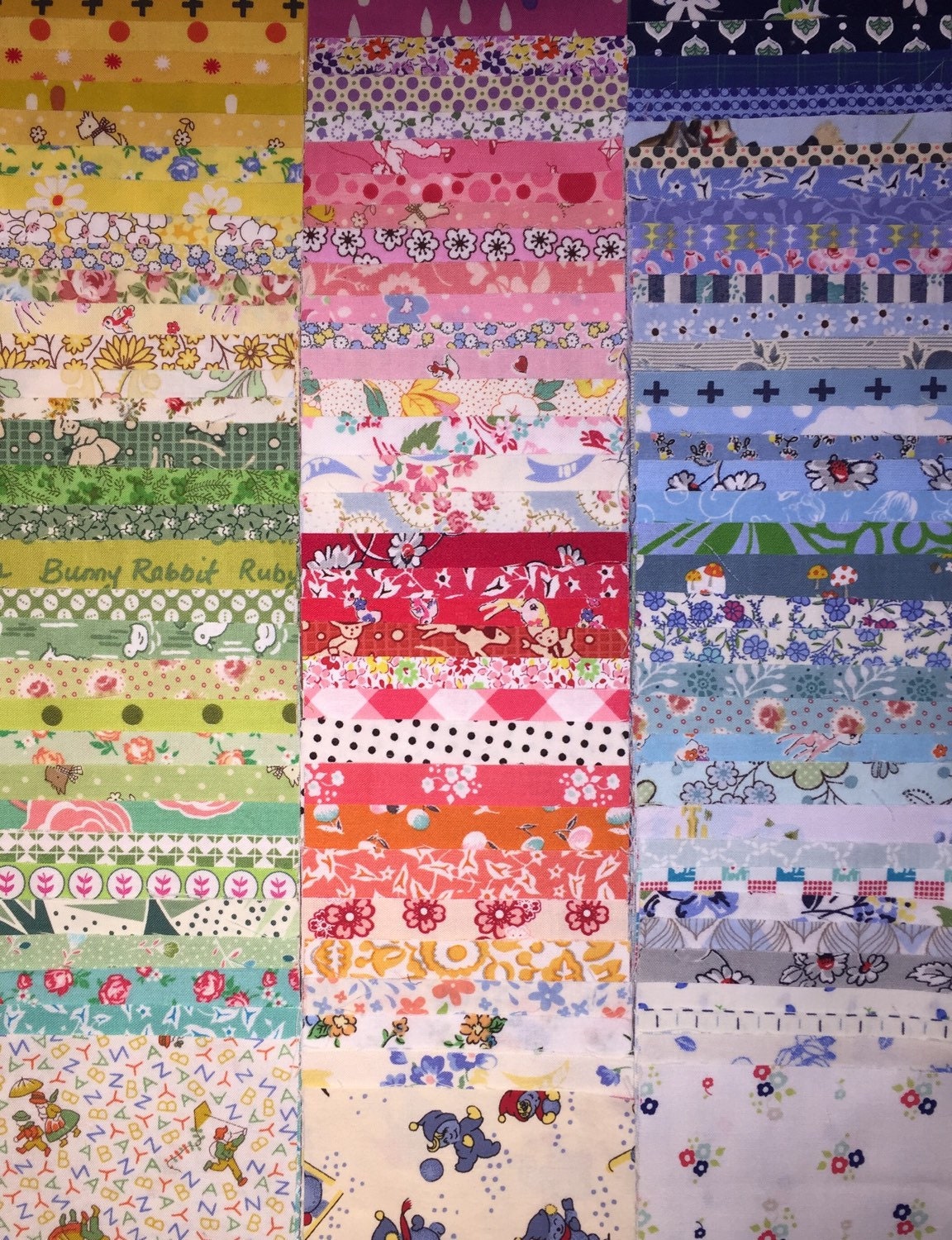 50 Fat Eighths Lot Quilt Fabric 1930s Repros Moda by PiperPark