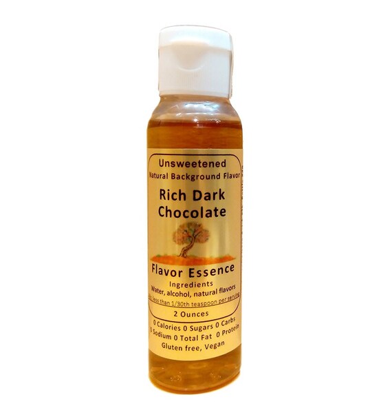 Rich Dark Chocolate Unsweetened Natural Flavoring 2 Oz. by