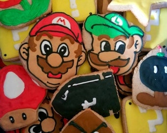 Super mario Bros cookies