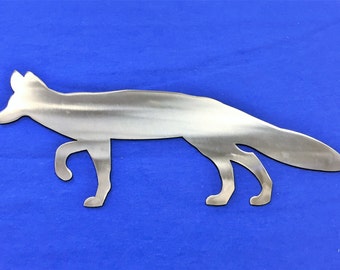 Fox Metal Wall Art forest Wild life Cabin Forest Skilwerx house Home Decor