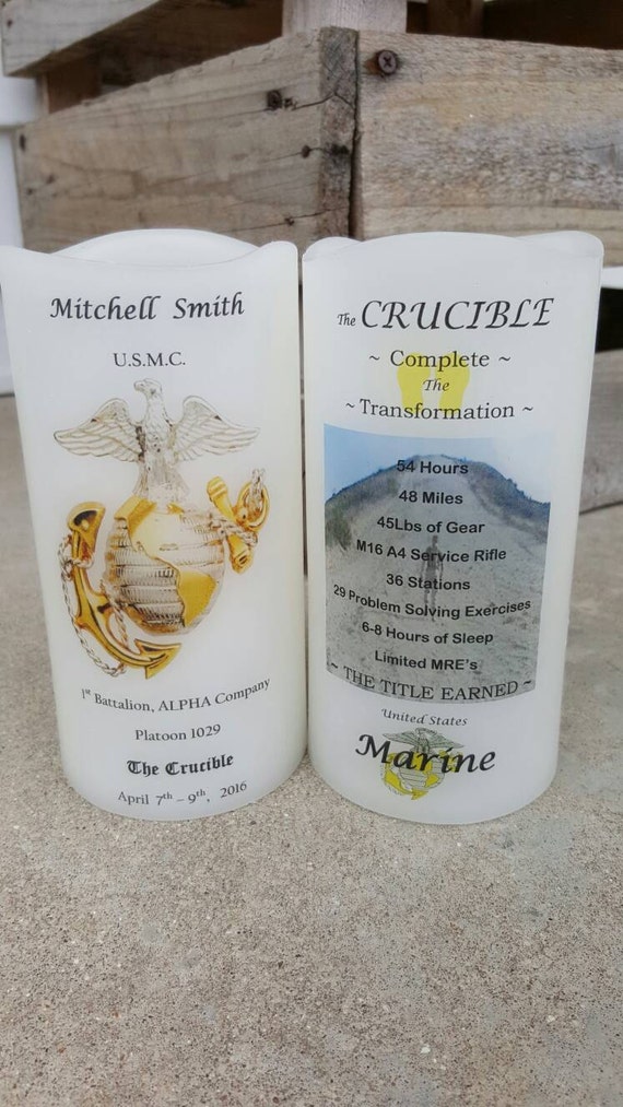 Marine Corps Crucible Candle Have it by UnitedByCandleLight