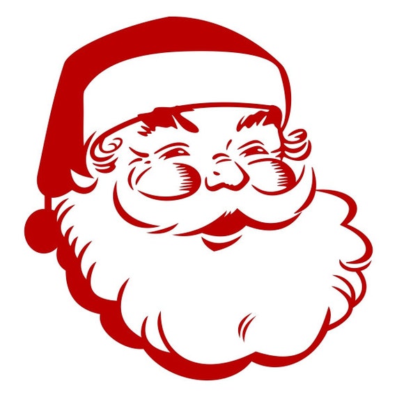 Download Retro Santa Pack Cuttable Design Christmas SVG DXF by ...