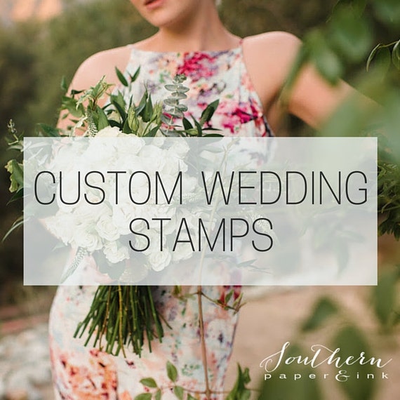 Custom Wedding Stamp - Personalized Wedding Stamp Rubber - Save The Date Stamp - Wedding Favor Stamp - Custom Stamp Wedding Invitation Il_570xn